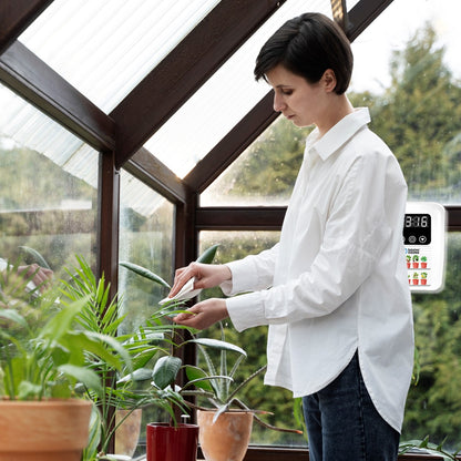 Sistema O₃ para Estufas Domésticas (<10m²) | Plantas mais saudáveis e produtivas