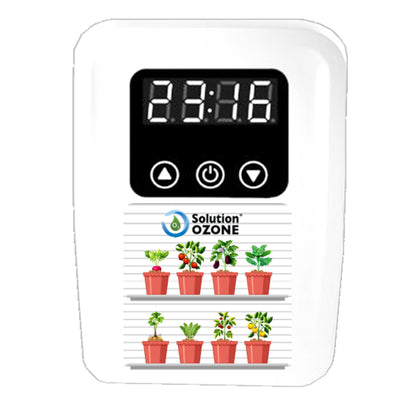 Sistema O₃ para Estufas Domésticas (<10m²) | Plantas mais saudáveis e produtivas