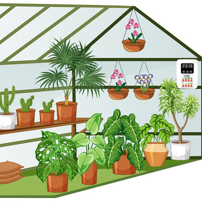 Sistema O₃ para Estufas Domésticas (<10m²) | Plantas mais saudáveis e produtivas
