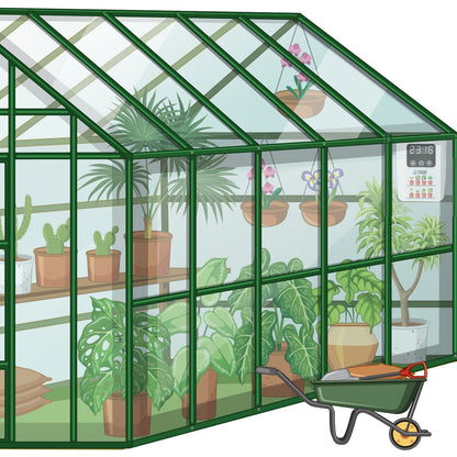 Sistema O₃ para Estufas Domésticas (<10m²) | Plantas mais saudáveis e produtivas