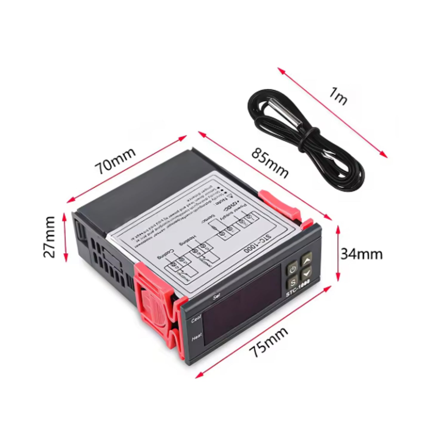 Termostato Digital 110-220V AC