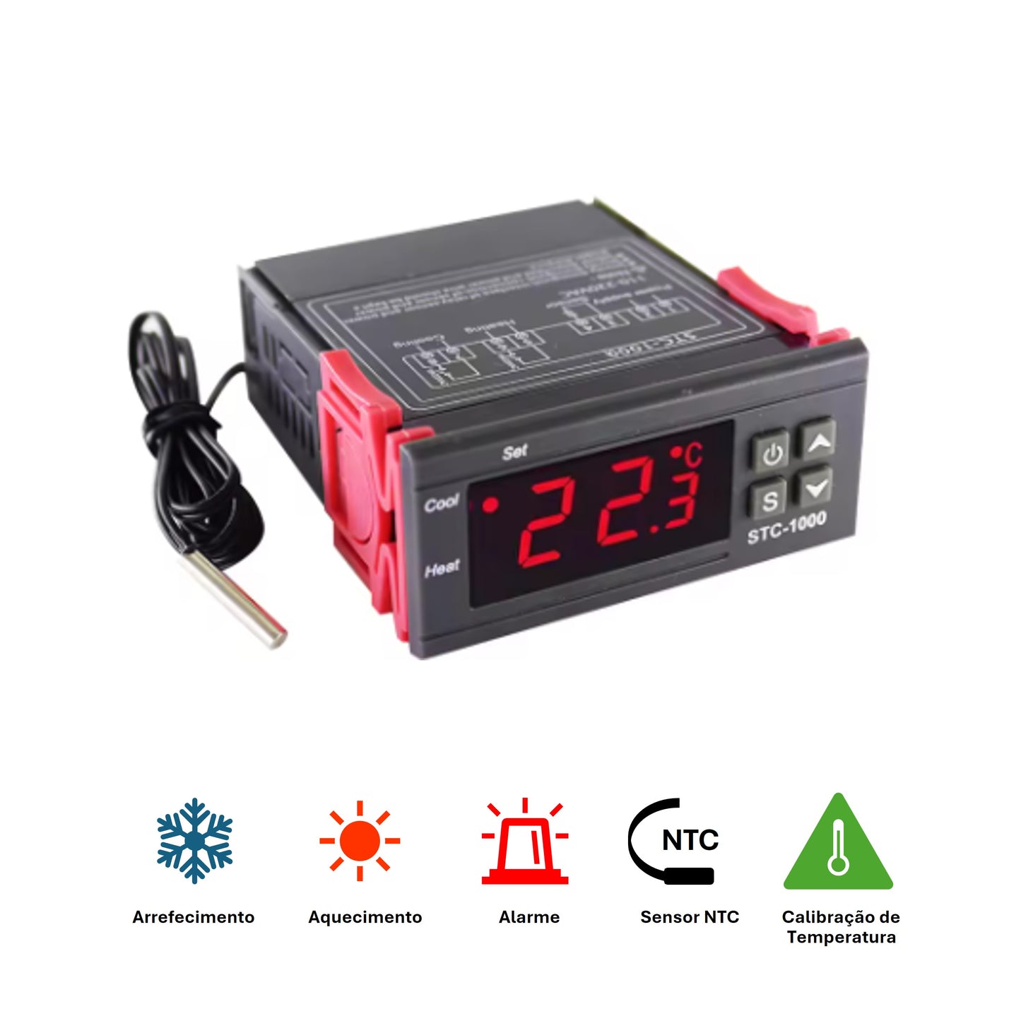 Termostato Digital 110-220V AC